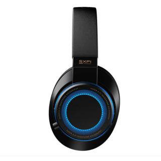 Słuchawki z mikrofonem Creative SXFI Air Gamer bezprzewodowe Bluetooth czarne