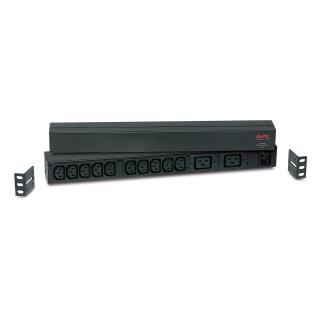 APC Rack PDU,Basic, 1U, 16A,208&230V, (10)C13 & (2)C19