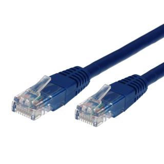 Kabel Patchcord miedziany kat.6A RJ45 UTP 2m niebieski