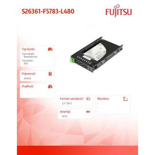 Dysk SSD SATA 6G 480GB RI S26361-F5783-L480