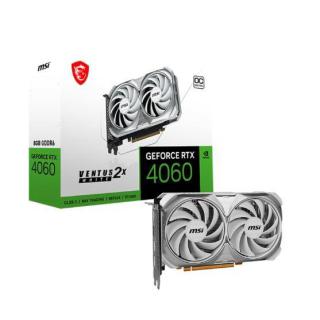 Karta graficzna RTX 4060 VENTUS 2X WHITE OC 8GB GDDR6 128bit