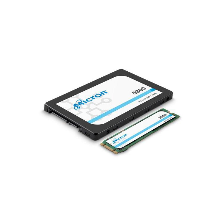 Dysk SSD Micron 5300 MAX 3.84TB SATA 2.5" MTFDDAK3T8TDT-1AW1ZABYYR (DWPD 5)