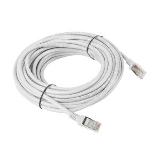 Kabel Lanberg PCF5-10CC-1000-S (RJ45 - RJ45 10m kolor szary)