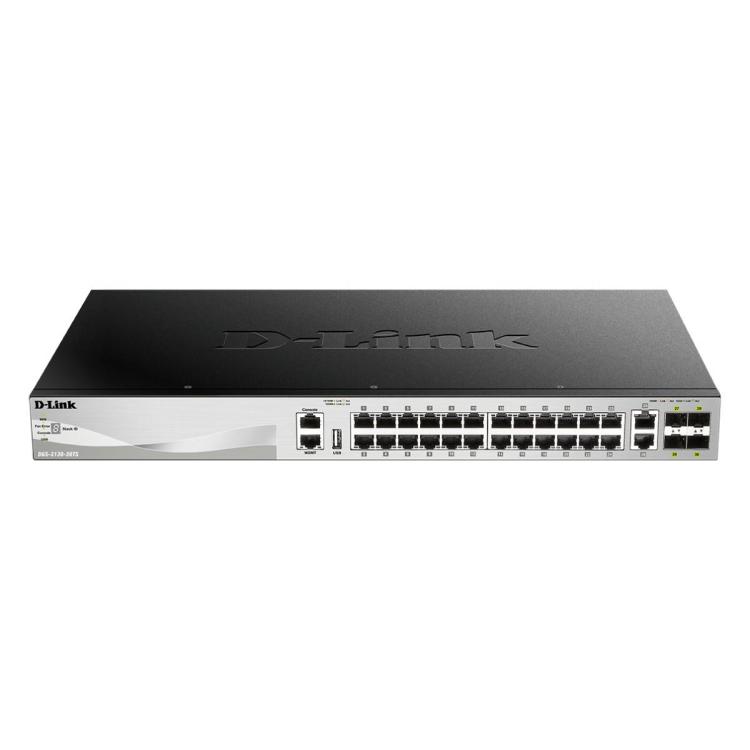 Przełącznik zarządzalny DGS-3130-30TS Switch 24GE 2x10G 4xSFP+