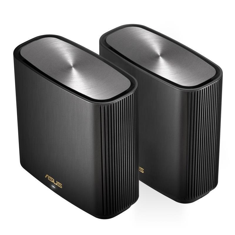 System Mesh Asus ZenWiFi XT9 2PK AX7800 Wi-Fi 6 Black dwupak