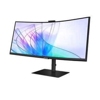 Monitor 34 cale ViewFinity S65VC VA 3440x1440 UWQHD 21:9 1xHDMI 1xDP 1xUSB-C (90W) 2xUSB 3.0 LAN (RJ45) 5ms HAS Webcam głośniki