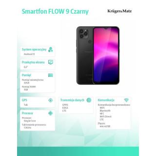 Smartfon FLOW 9 Czarny