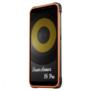 Smartfon Power Armor 16 Pro 5.93" 4/64GB IP68/IP69K 6900mAh DualSIM głośnik 122dB pomarańczowy