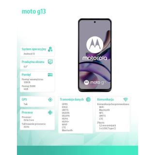 Smartfon moto g13 4/128 GB blękitny (Lavender Blue)