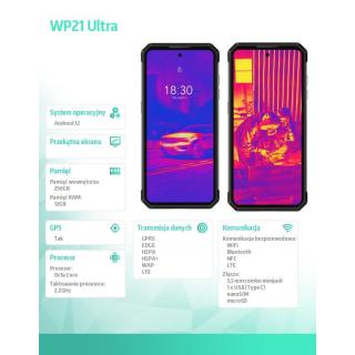 Smartfon WP21 Ultra 12/256GB 9800 mAh DualSIM czarny