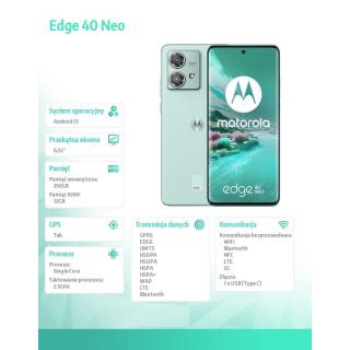 Smartfon Edge 40 Neo 12/256 GB Miętowy