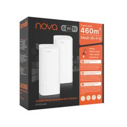 System Mesh Tenda nova EX12 (2-pack) WiFi 6 3000Mb/s