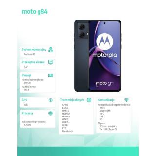 Smartfon moto g84 12/256 GB Granatowy