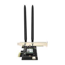 Karta Sieciowa Tenda E33 WiFi 6E 5400Mb/s AX5400 TriBand PCIe + Bluetooth 5.0