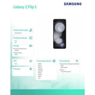 Smartfon Galaxy Z Flip 5 DualSIM 5G 8/256GB grafitowy