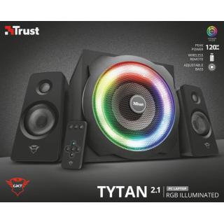 Zestaw głośników TRUST GXT 629 Tytan 2.1 RGB Black