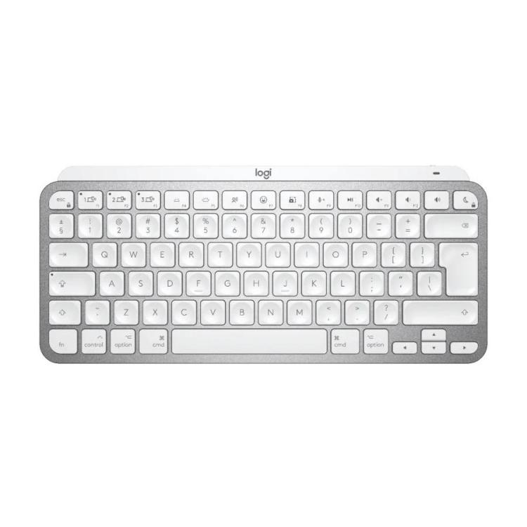 Klawiatura MX Keys Mini Mac Pale 920-010526 jasnoszara