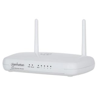 Router bezprzewodowy Manhattan 525466 N300 4xLAN, 1x WAN,...