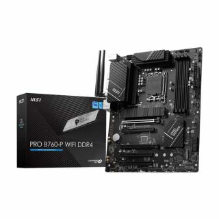 Płyta MSI PRO B760-P WIFI DDR4 /B760/DDR4/SATA3/M.2/USB3.1/WiFi/BT/PCIe4.0/s.1700/ATX