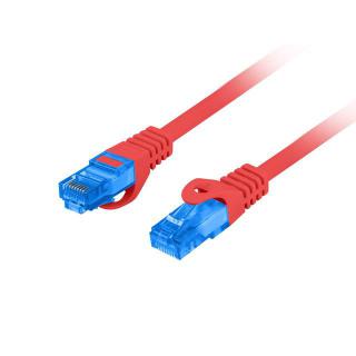 LANBERG PATCHCORD S/FTP KAT.6A 0.5M CZERWONY LSZH CCA (FLUKE PASSED) PCF6A-10CC-0050-R