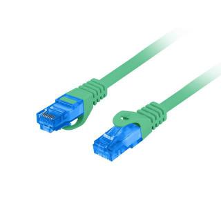 LANBERG PATCHCORD S/FTP KAT.6A 0.5M ZIELONY LSZH CCA...