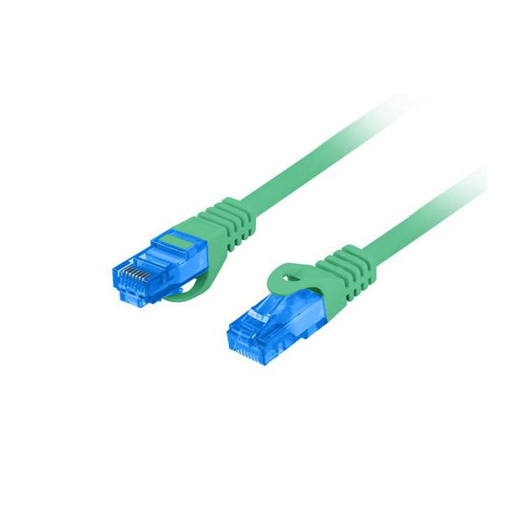 LANBERG PATCHCORD S/FTP KAT.6A 0.5M ZIELONY LSZH CCA (FLUKE PASSED) PCF6A-10CC-0050-G