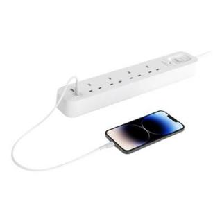 BELKIN LISTWA ZASILAJĄCA 4-PORT + 1XUSB-A, 1XUSB-C 525J