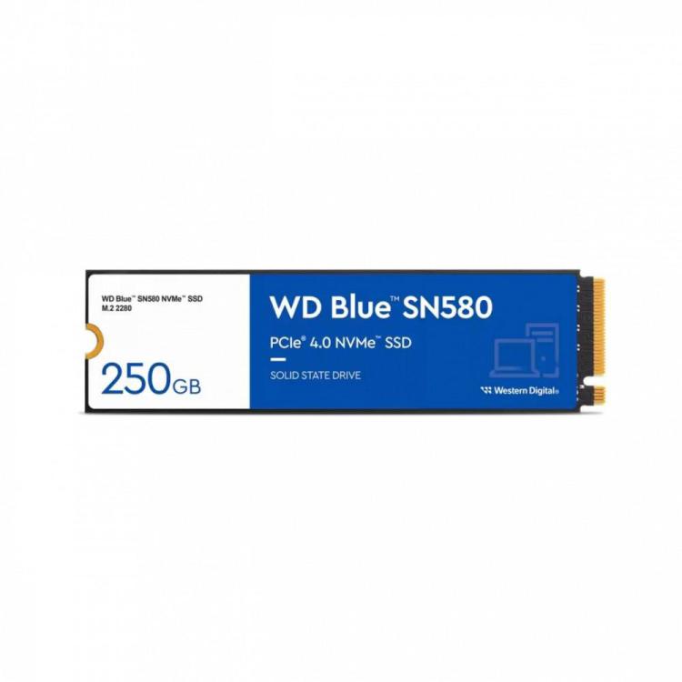 Dysk SSD WD Blue 250GB SN580 NVMe M.2 PCIe Gen4