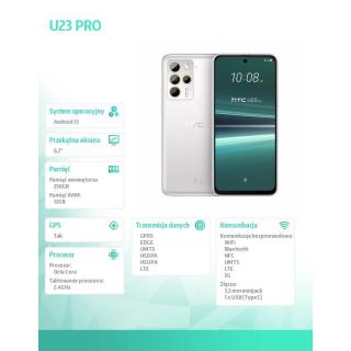 Smartfon U23 PRO 12/256GB biały