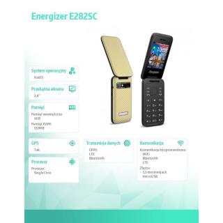 Telefon E282SC Dual Sim 512MB RAM 4GB Gold