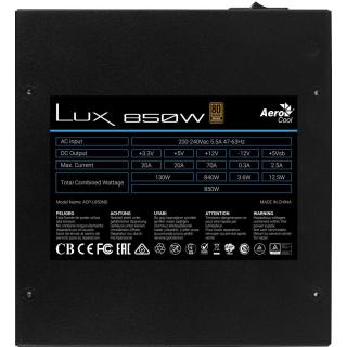 ZASILACZ AEROCOOL PGS LUX 850W 80+ Bronze/ PSU