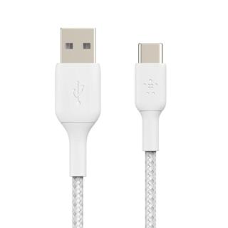 BELKIN KABEL USB C-A OPLOT 3M, BIAŁY