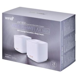 ZenWiFi AX Mini (XD4) (2pk White) AX1800 Dual-band