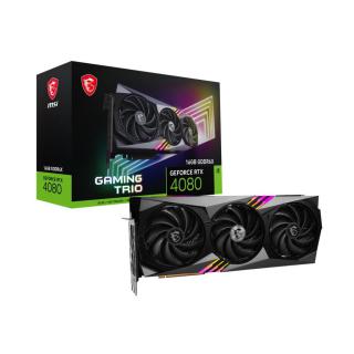 Karta graficzna GeForce RTX 4080 GAMING TRIO 16GB GDDR6X...