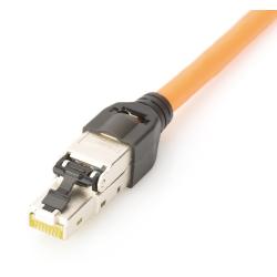 Wtyk RJ45 kat. 6A DIGITUS (8P8C) T568A/B 10GbE ekran., beznarzędziowy