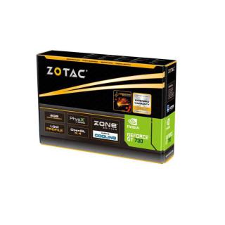 Karta graficzna ZOTAC GeForce GT 730 Zone Edition 2GB DDR3 L-P