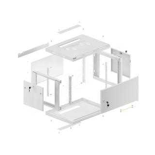 Szafa wisząca 19 6U 600x450 sz WF01-6406-00S