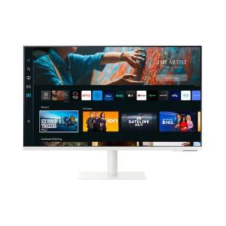 Monitor 27 cali SMART M7 VA 3840x2160 UHD 16:9 1xHDMI 2x USB 2.0 1xUSB-C (65W) WiFi/BT 4ms(GTG) głośniki płaski biały 2Yd2d