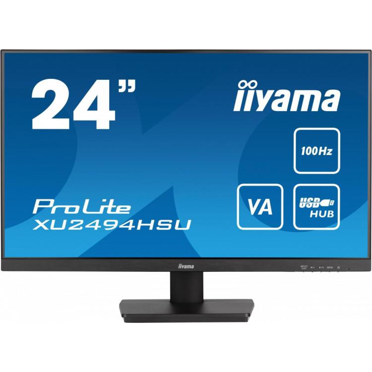 Monitor 23.8 cala ProLite XU2494HSU-B6 VA,FHD,HDMI,DP,100Hz,USBx2,SLIM