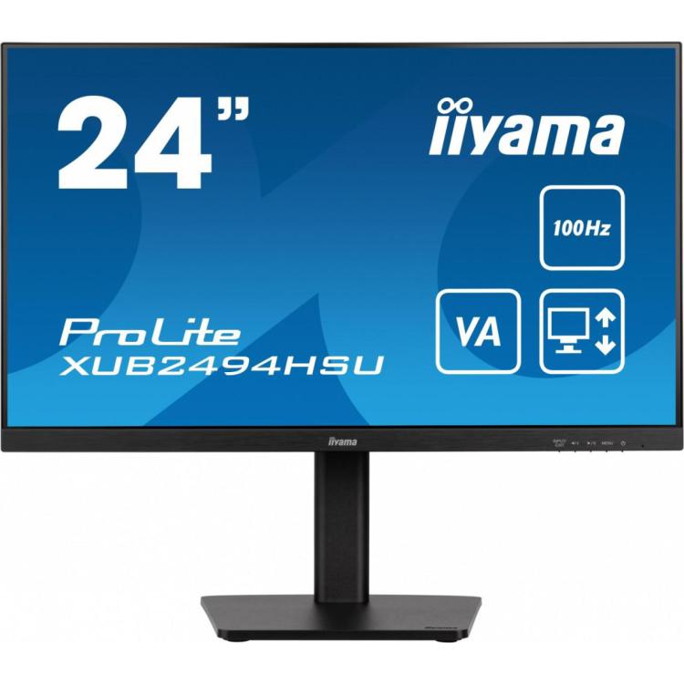 Monitor 23.8 cala XUB2494HSU-B6 VA,FHD,HDMI,DP,100Hz,2xUSB,HAS(150mm)