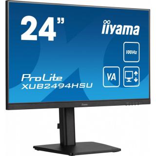 Monitor 23.8 cala XUB2494HSU-B6 VA,FHD,HDMI,DP,100Hz,2xUSB,HAS(150mm)