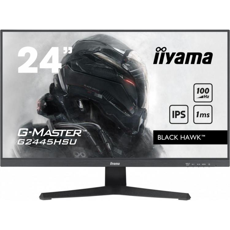 Monitor 23.8 cala G-Master G2445HSU-B1 IPS,FHD,100Hz,1ms,2xUSB,2x2W,FreeSync