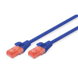 Patchcord DIGITUS UTP kat. 6 3m PVC niebieski