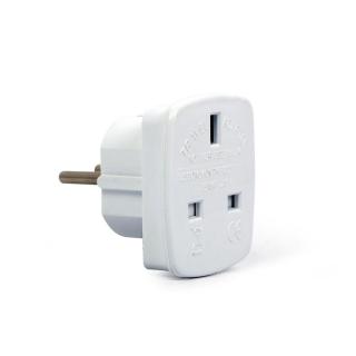 Adapter GEMBIRD A-AC-UKEU-001 (Angielski F - PL (10A) M...