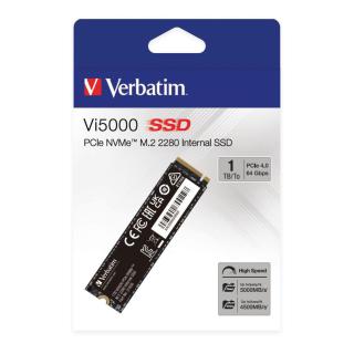 Dysk SSD Verbatim Vi5000 1TB M.2 PCIe Gen4 NVME 2280...