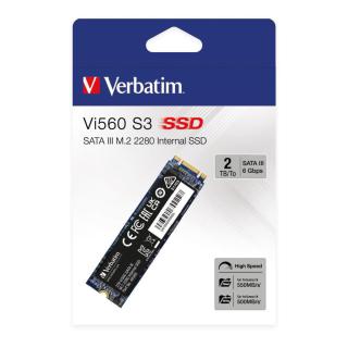 Dysk SSD wewnętrzny Verbatim Vi560 S3 2TB M.2 2280 SATA