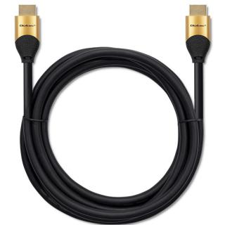 Kabel HDMI v2.1 Ultra High Speed 8K | 60Hz | 30AWG | 1m Złoty