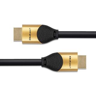 Kabel HDMI v2.1 Ultra High Speed 8K | 60Hz | 28AWG | 3m Złoty