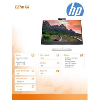 Monitor konferencyjny E27m G4 USB-C QHD 40Z29AA