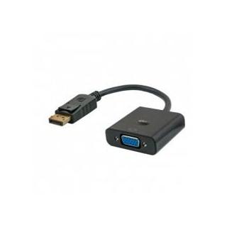 Adapter SAVIO CL-90 (DisplayPort M - D-Sub (VGA) F 0,20m...